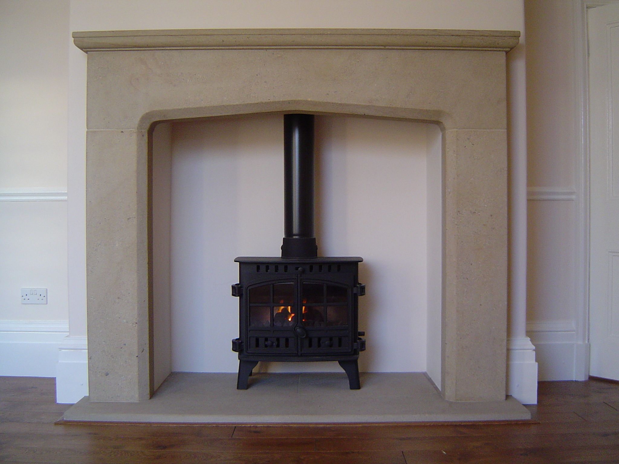 Grit stone fireplace surround Ormskirk